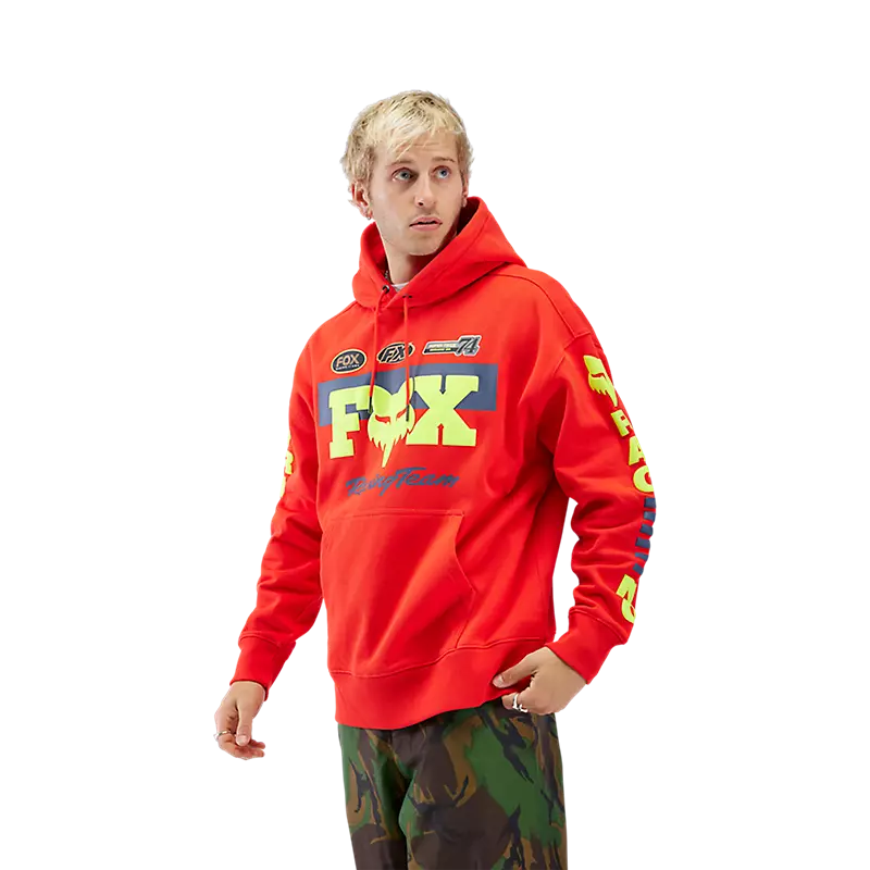 fox Super Trick Oversized Hoodie Red