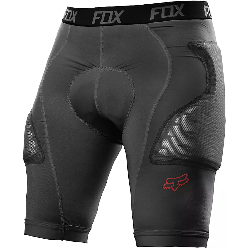 fox Titan Race Shorts Charcoal Grey