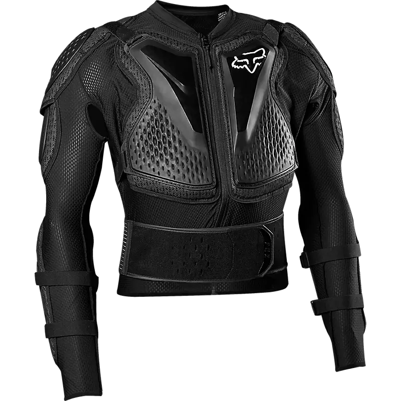 fox Titan Sport Chest Guard Jacket Black