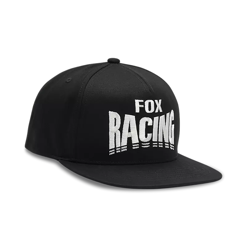 fox Tread Snapback Hat Black