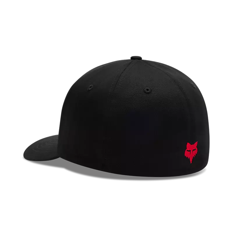 Fox Typeface Flexfit Hat Black