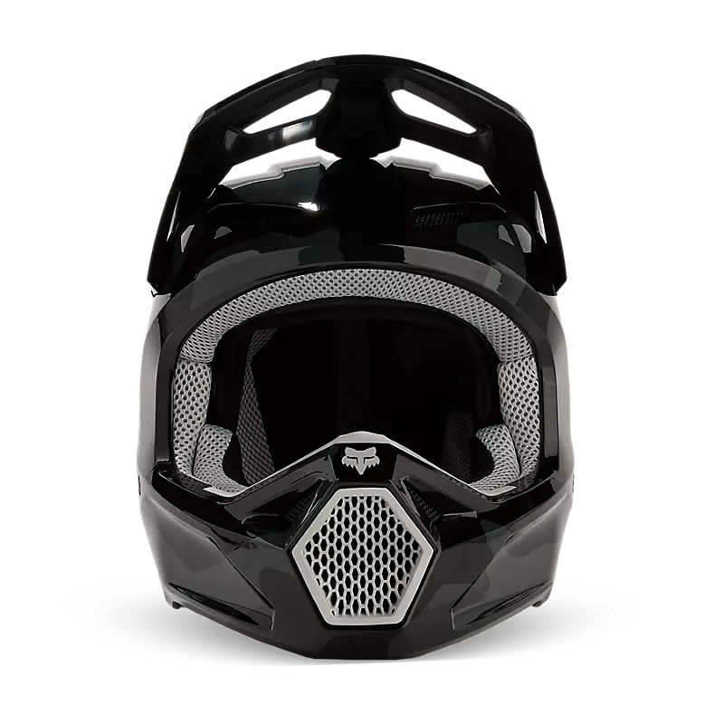 Fox V1 Bnkr Helmet Black Camouflage