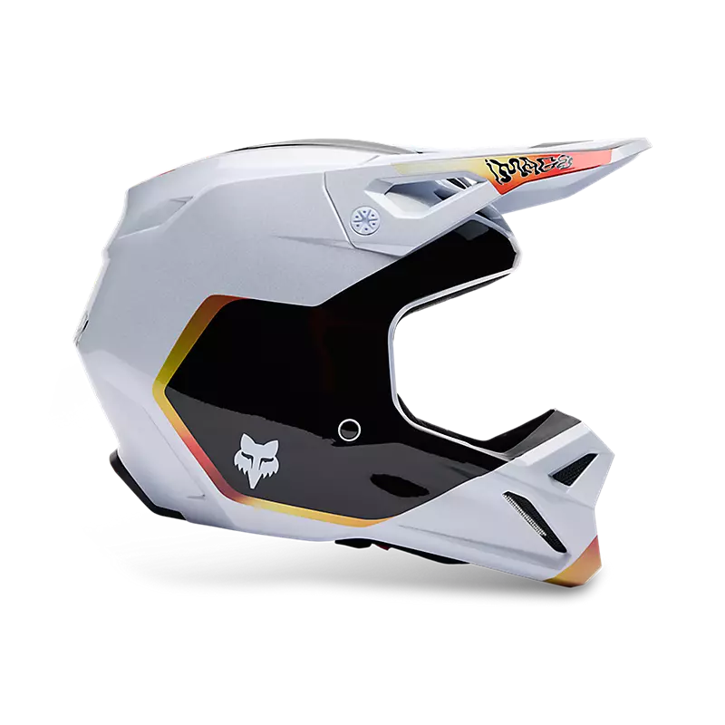 fox V1 Hello Future Helmet White