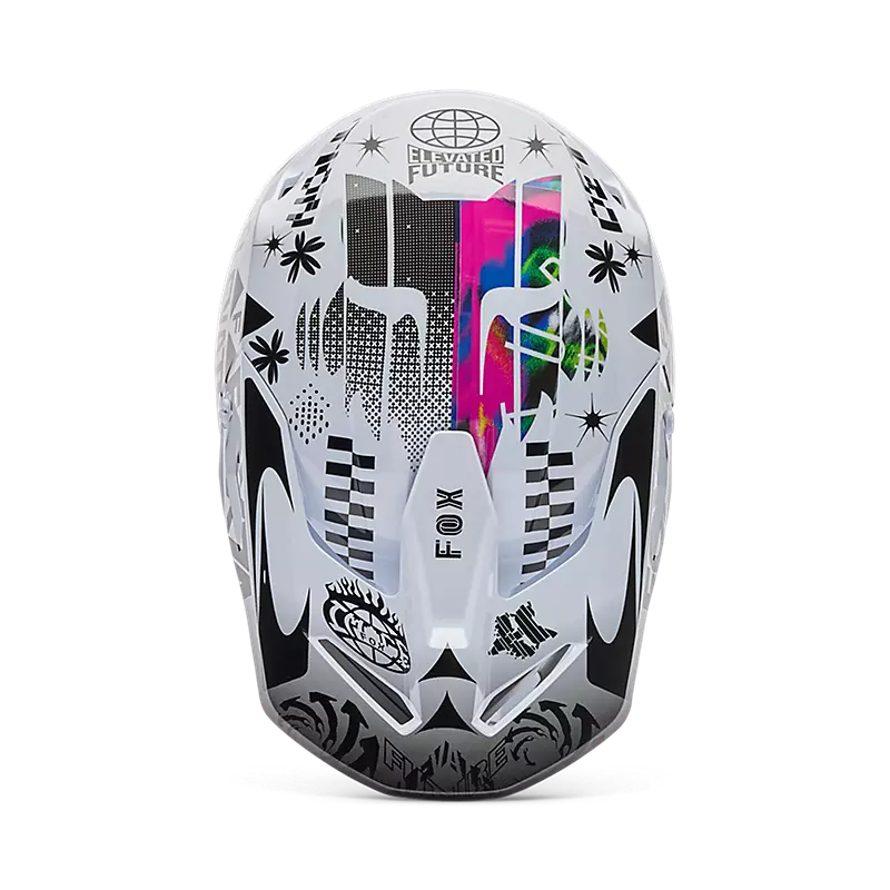 Fox V1 Image Cosmo Helmet White/Black
