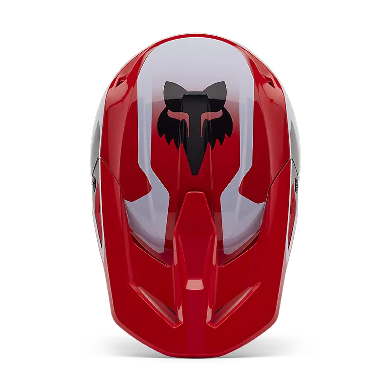 Fox V1 Lean Helmet Fluorescent Red