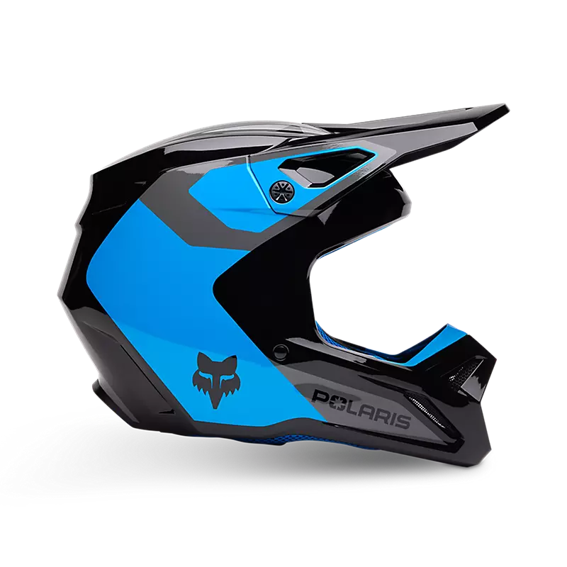fox V1 Polaris Helmet  Blue