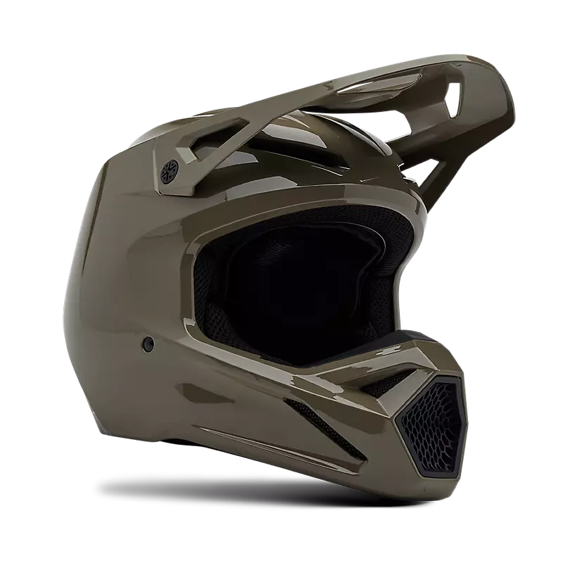 fox V1 Solid Helmet Ash