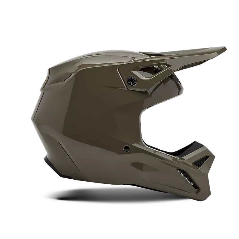fox V1 Solid Helmet  Ash