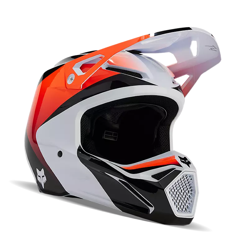 Fox V1 Streak Helmet White