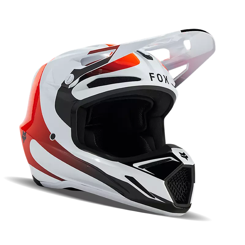 Fox V3 Magnetic Helmet White