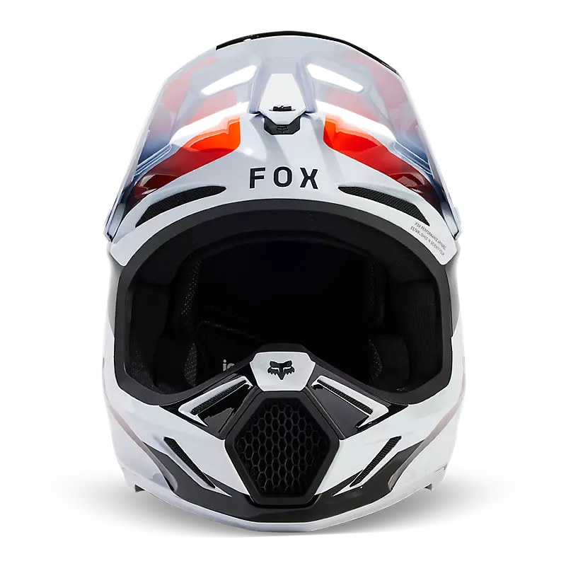 Fox V3 Magnetic Helmet White