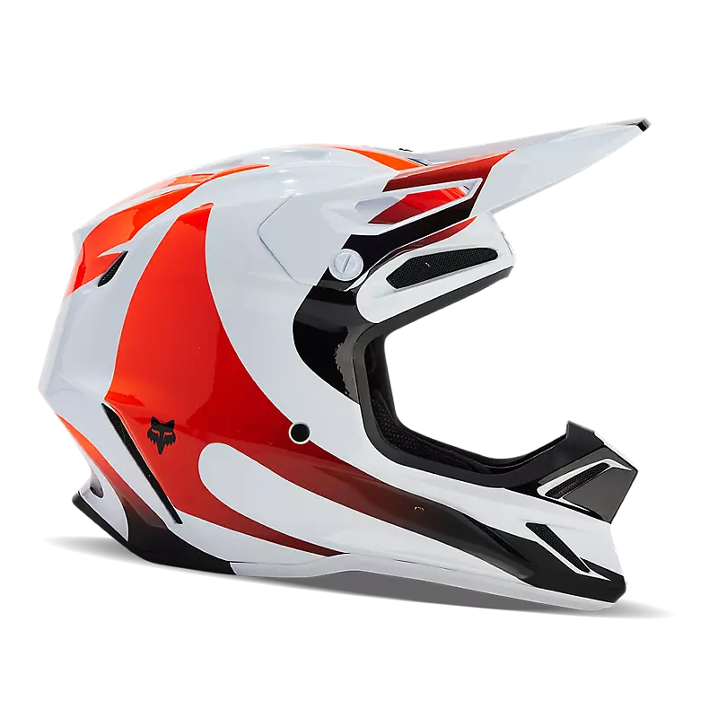 fox V3 Magnetic Helmet White