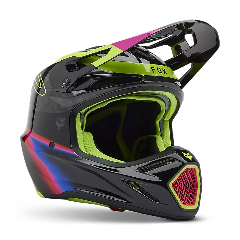 Fox V3 RS Energy Helmet Black