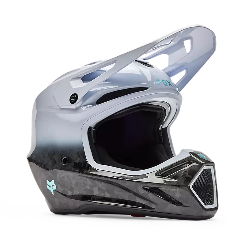 Fox V3 RS Ghost Helmet White
