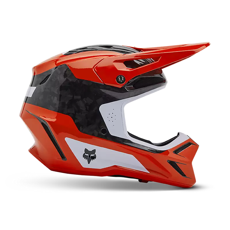 fox V3 RS Infinite Helmet Fluorescent Red