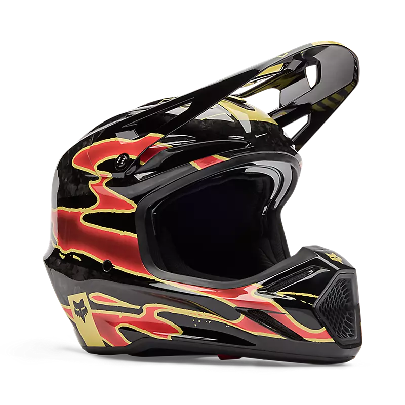 Fox V3 RS Inning Helmet Black