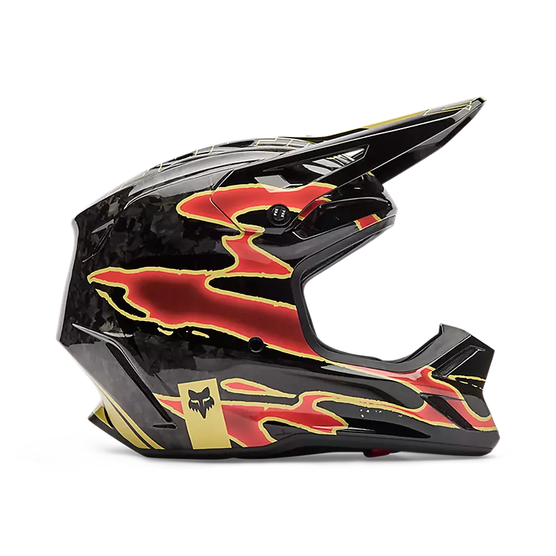 fox V3 RS Inning Helmet Black