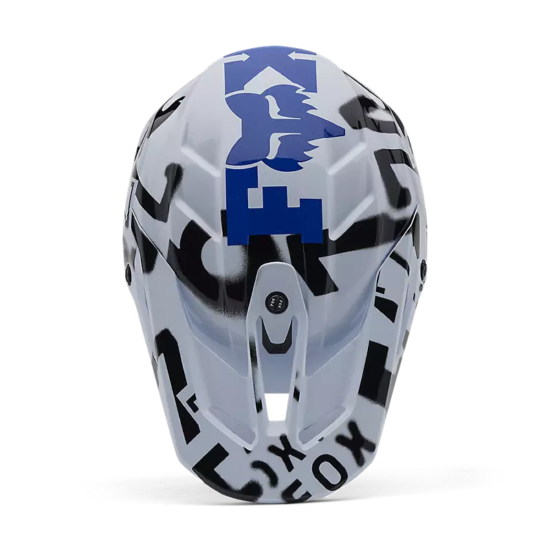 Fox V3 Seventy4 Helmet White