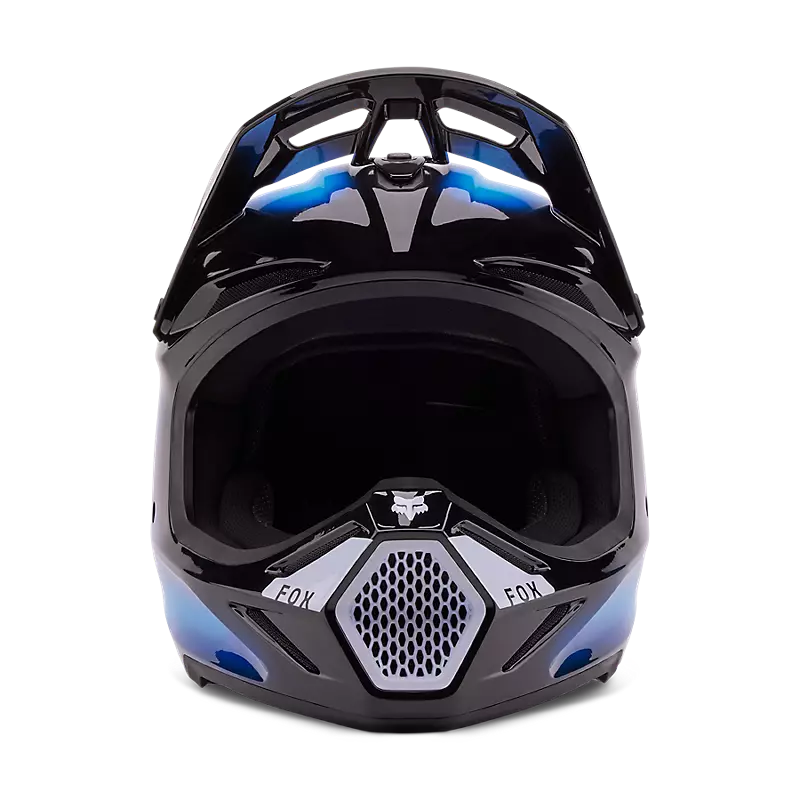 Fox V3 Volatile Helmet Black/Blue