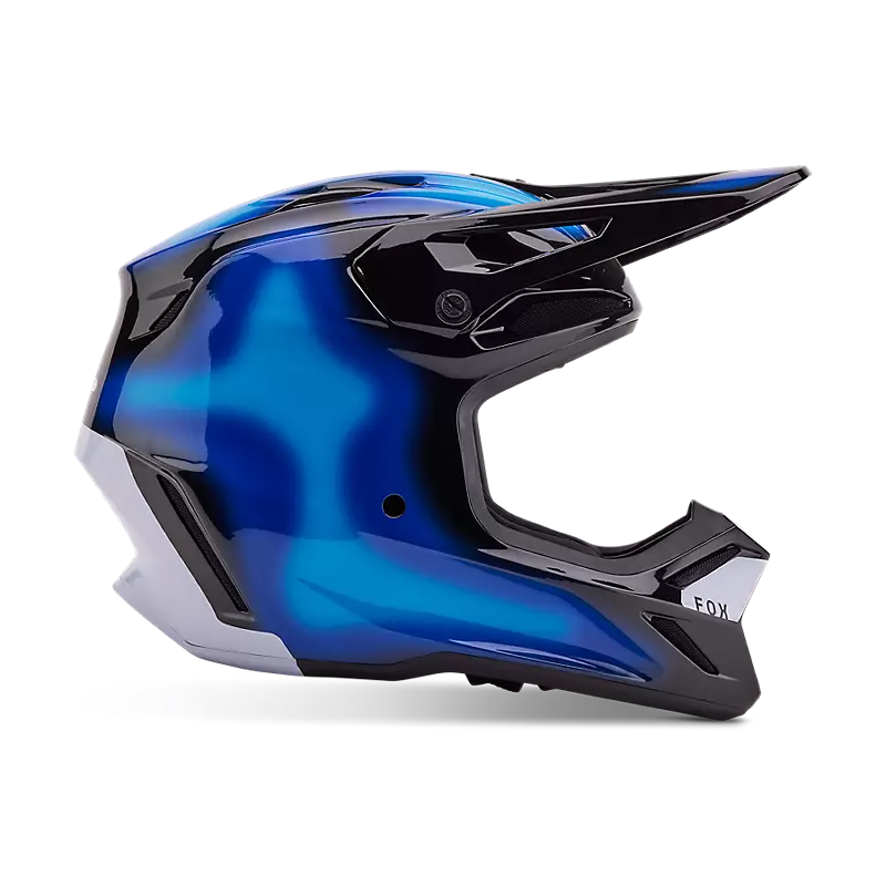 fox V3 Volatile Helmet Black/Blue