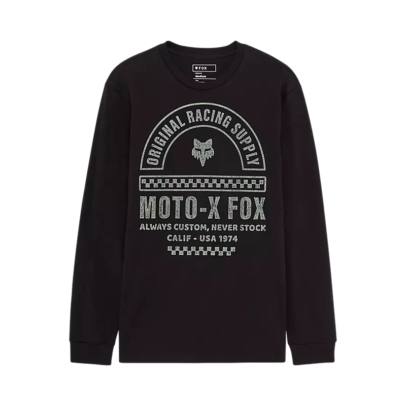 fox Victory Long Sleeve Premium Tee Black