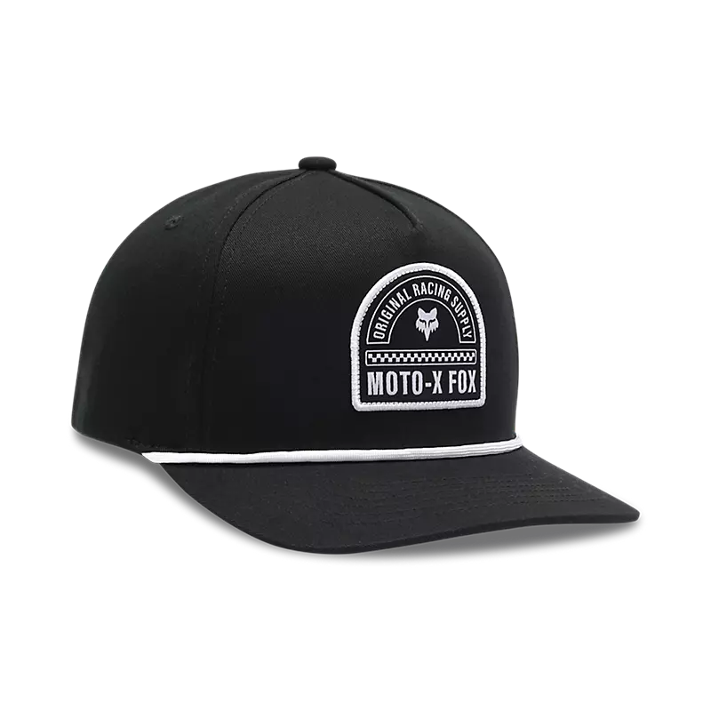 fox Victory Snapback Hat Black