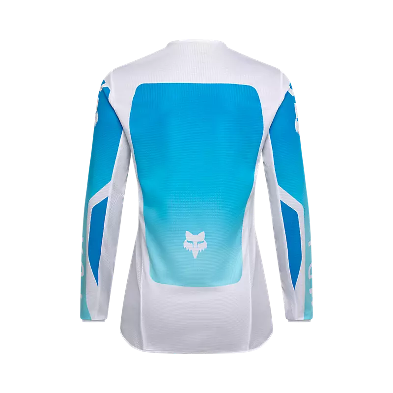 Fox Womens 180 Shield Jersey White/Blue
