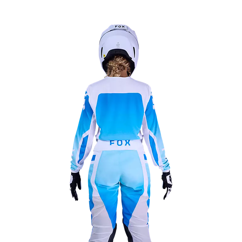 Fox Womens 180 Shield Jersey White/Blue