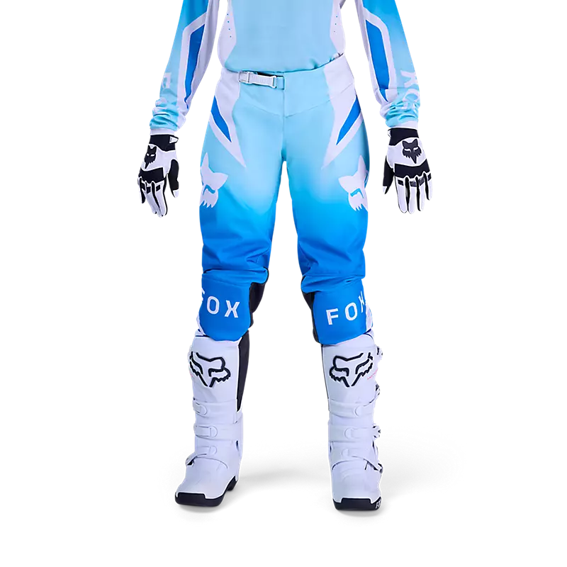 Fox Womens 180 Shield Pants White/Blue