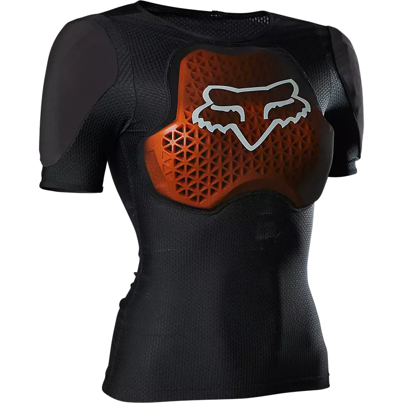 fox Womens Baseframe Pro Chest Guard  Black