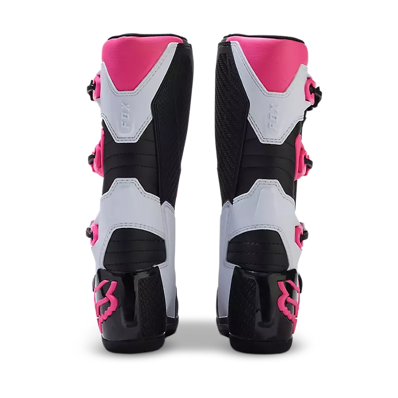 Fox Womens Comp Boots Black/Pink