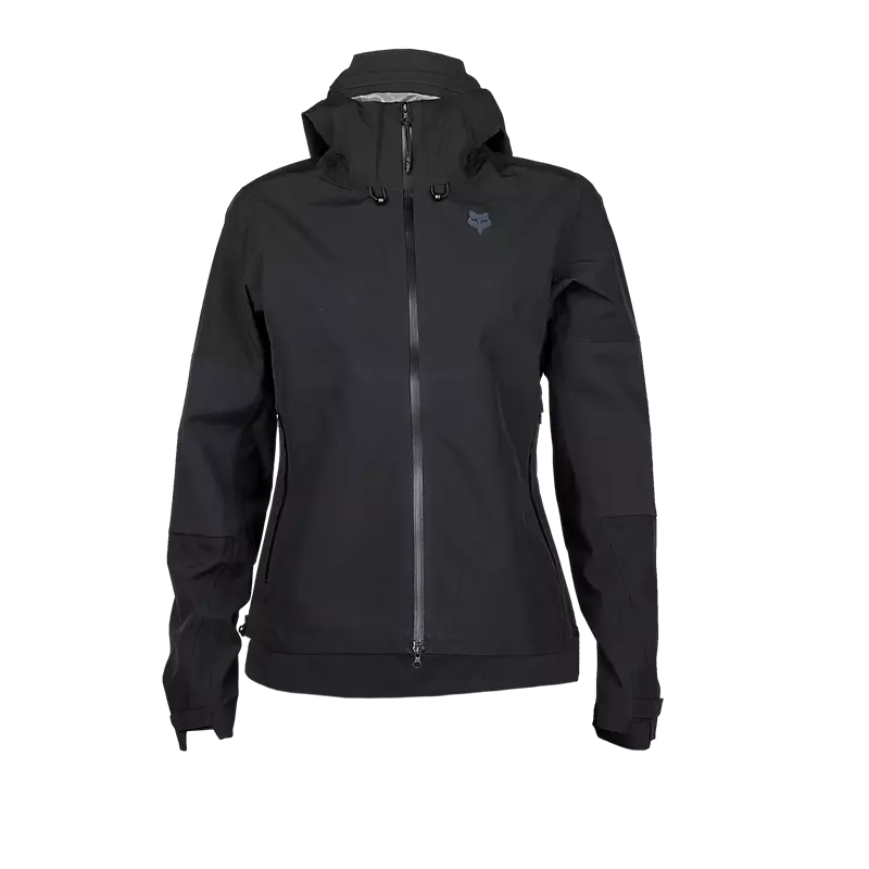 fox Womens Defend 3-Layer Water Jacket  Black