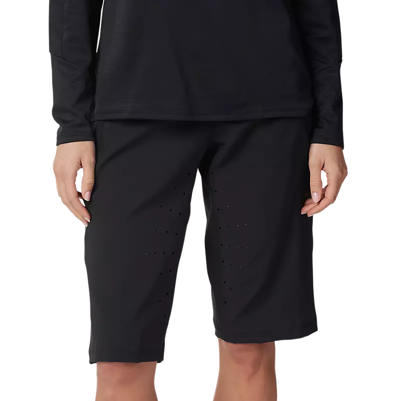Fox Womens Defend Shorts  Black