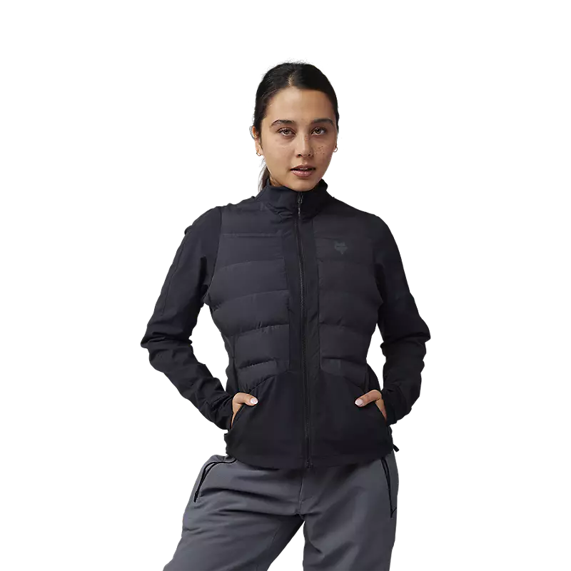 Fox Womens Flexair Fire Hybrid Jacket Black