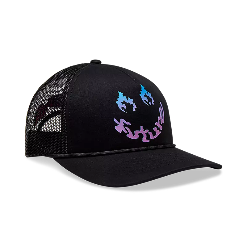 fox Womens Hello Fox Trucker Hat Black