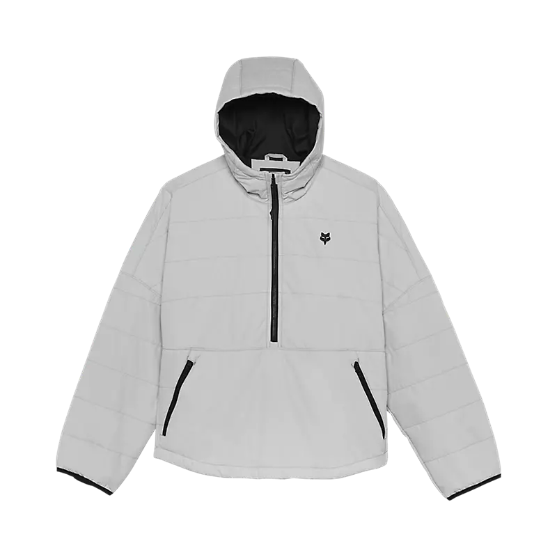 fox Womens Howell Anorak Jacket Light Grey