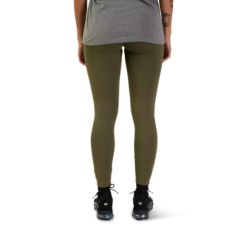 Fox Womens Lukanoe Thermo Leggings Olive Green
