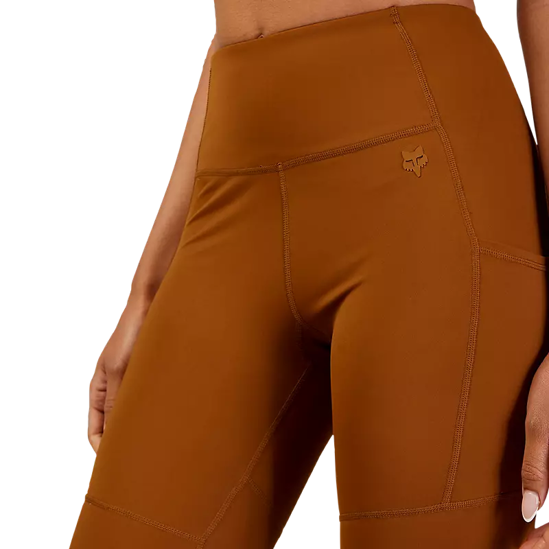 Fox Womens Motive 3/4 Leggings Nutmeg Brown