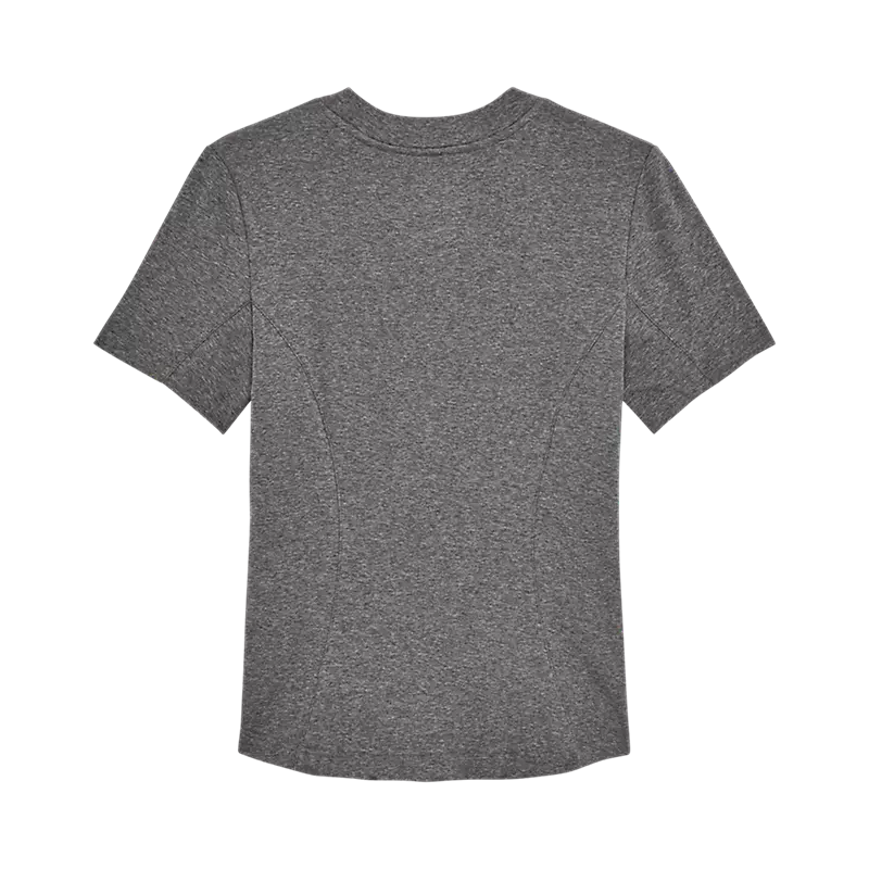 Fox Womens Moto-X Fitted Tee Heather Graphite Grey