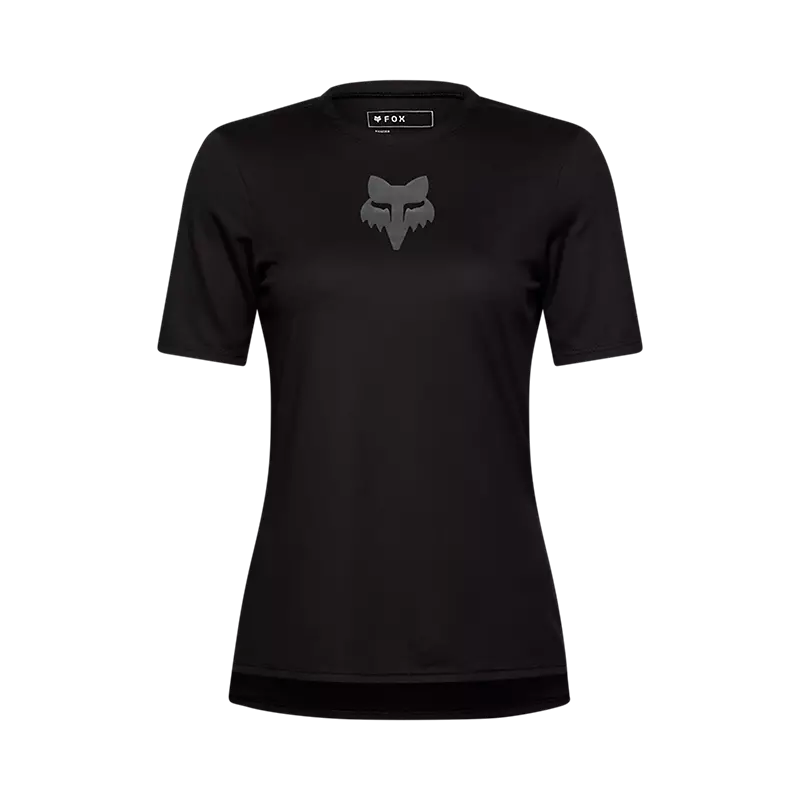 fox Womens Ranger Fox Head Jersey  Black