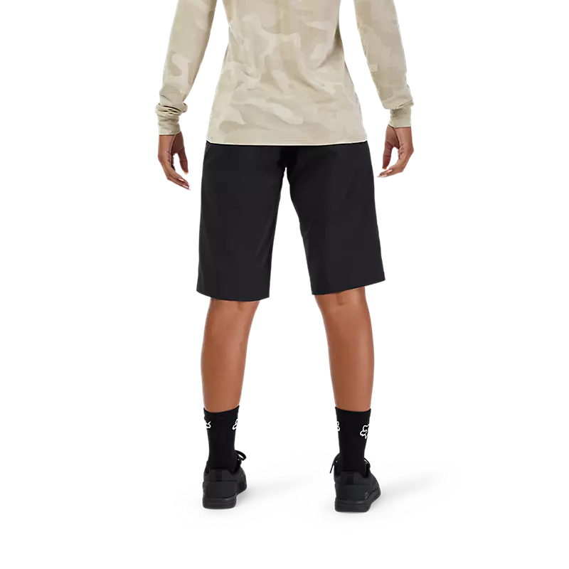 Fox Womens Ranger Lined Shorts  Black