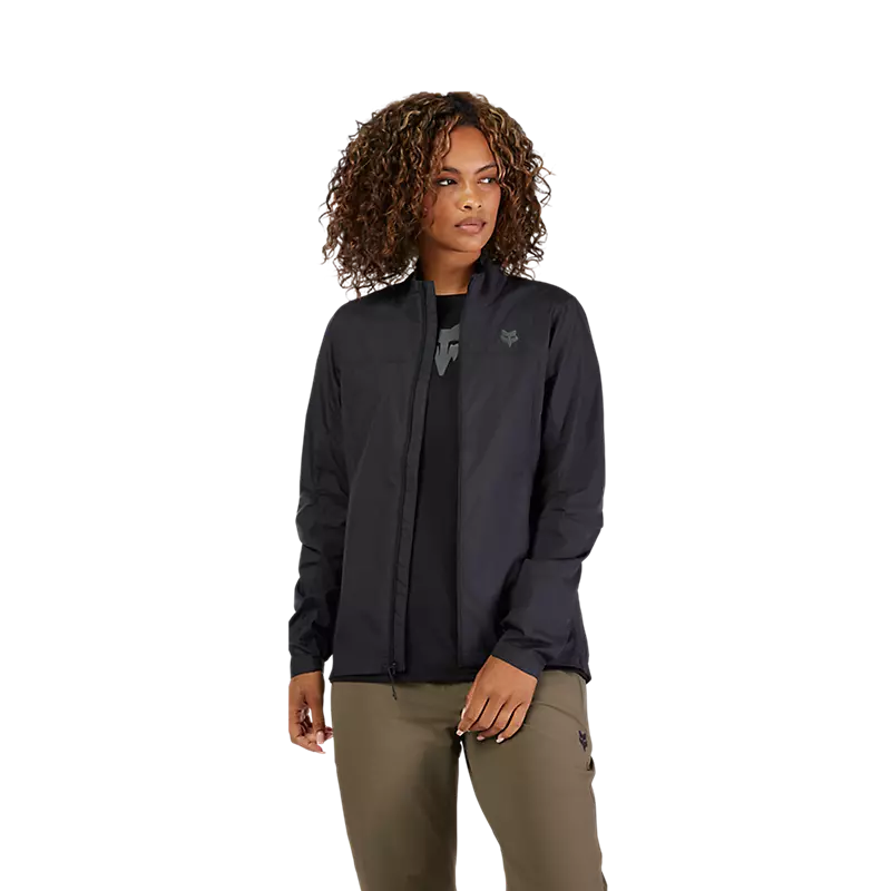 Fox Womens Ranger Wind Jacket  Black