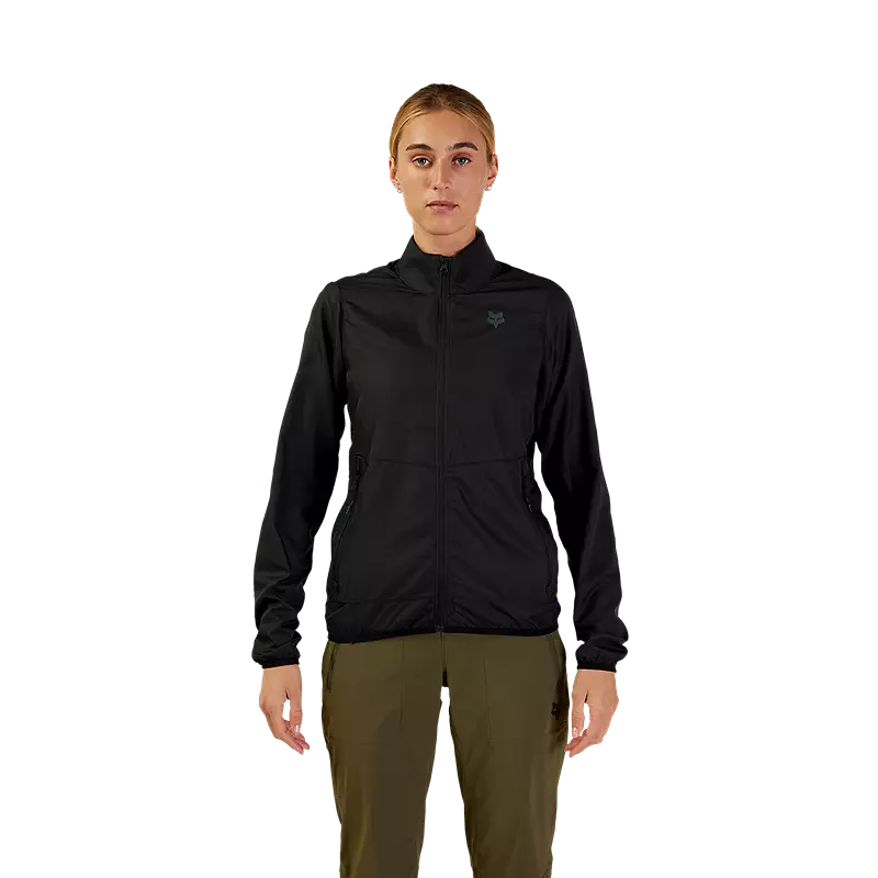 Fox Womens Ranger Wind Jacket Black