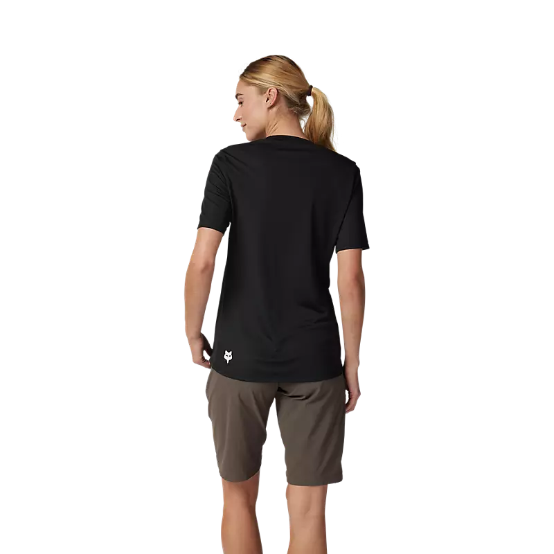 Fox Womens Ranger Wordmark Jersey Black