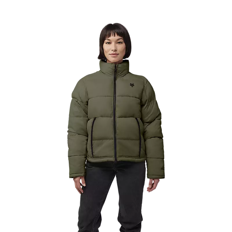 Fox Womens Ridgeway Hi-Loft Jacket  Olive Green