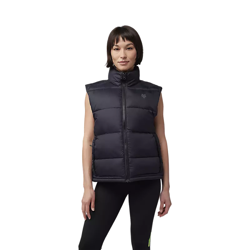 Fox Womens Ridgeway Hi-Loft Vest  Black