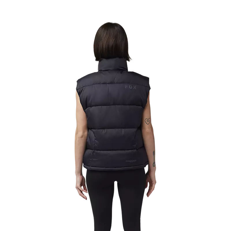 Fox Womens Ridgeway Hi-Loft Vest  Black