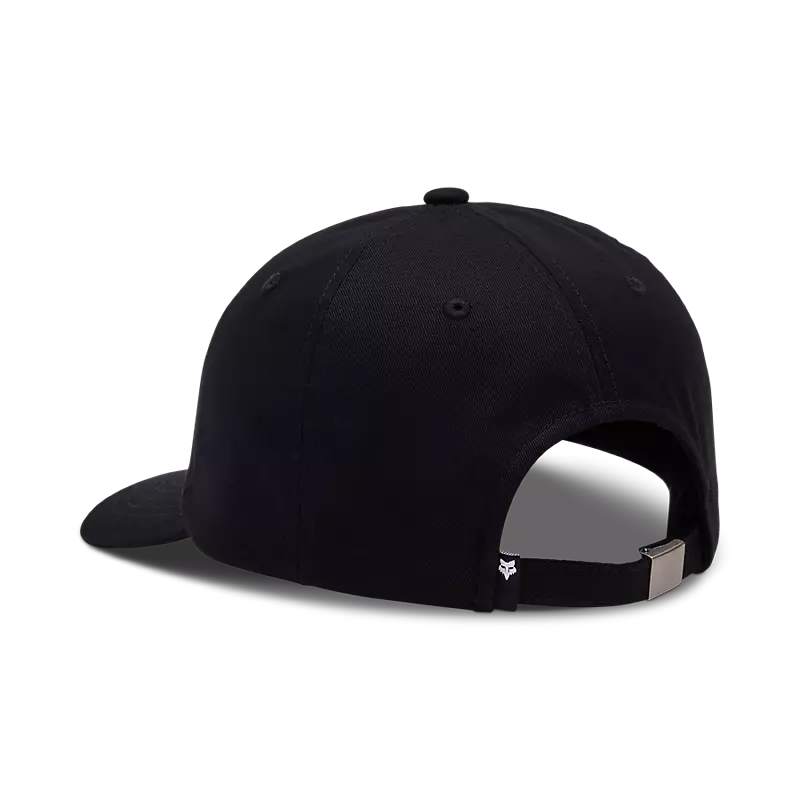Fox Wordmark Adjustable Hat  Black/White