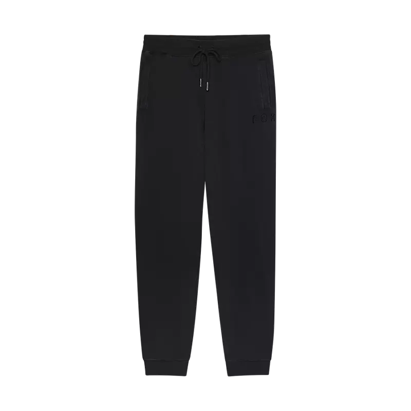 fox Wordmark Fleece Jogger Black