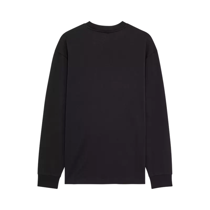 Fox Wordmark Oversized Long Sleeve Tee Black